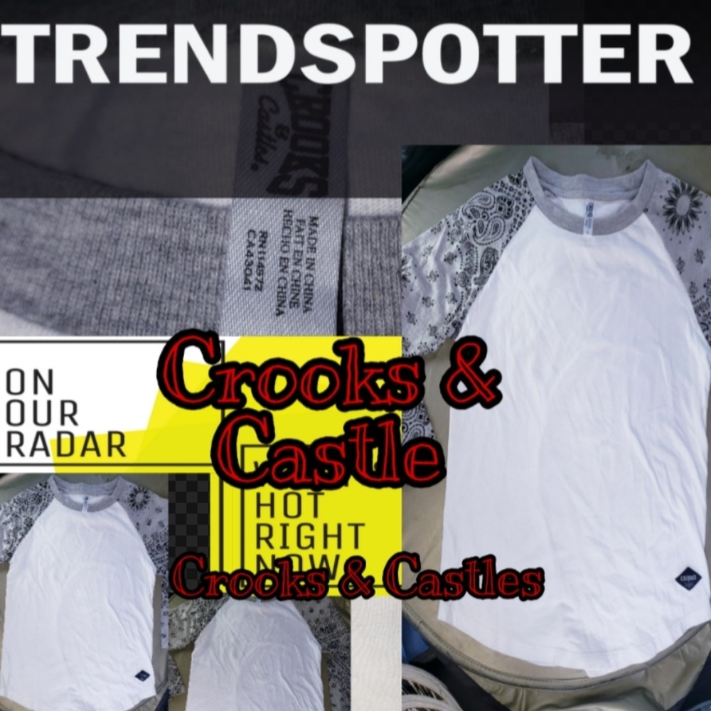 🏷️2for$7Crooks and Castles long sleeve tee